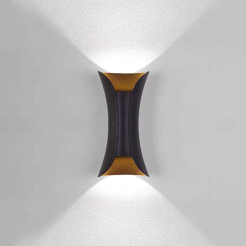 Lampa ścienna wewnętrzna zewnętrzna led nowoczesna