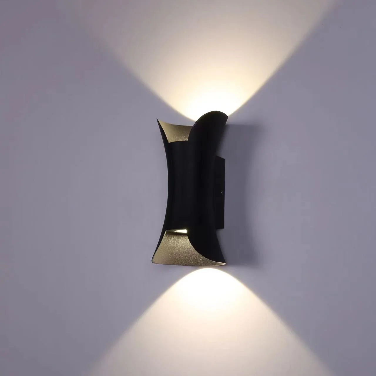 Lampa ścienna wewnętrzna zewnętrzna led nowoczesna