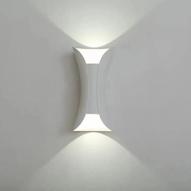 Lampa ścienna wewnętrzna zewnętrzna led nowoczesna