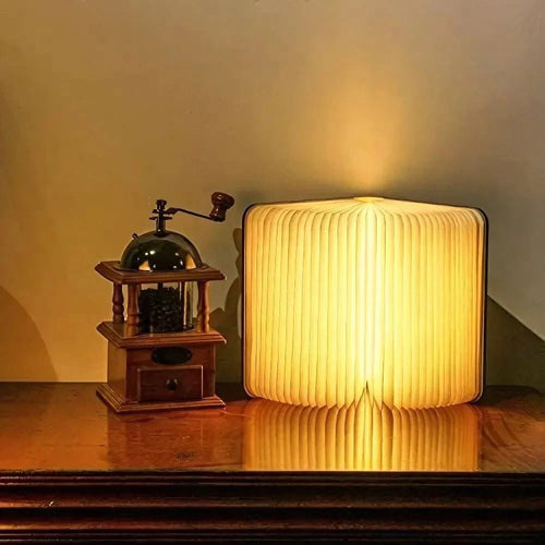 Lampa książka LED składany styl
