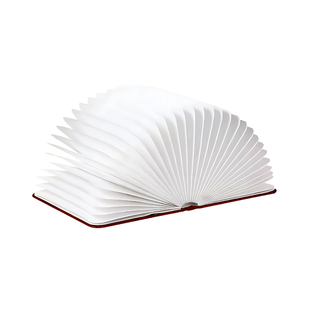 Lampa książka LED składany styl