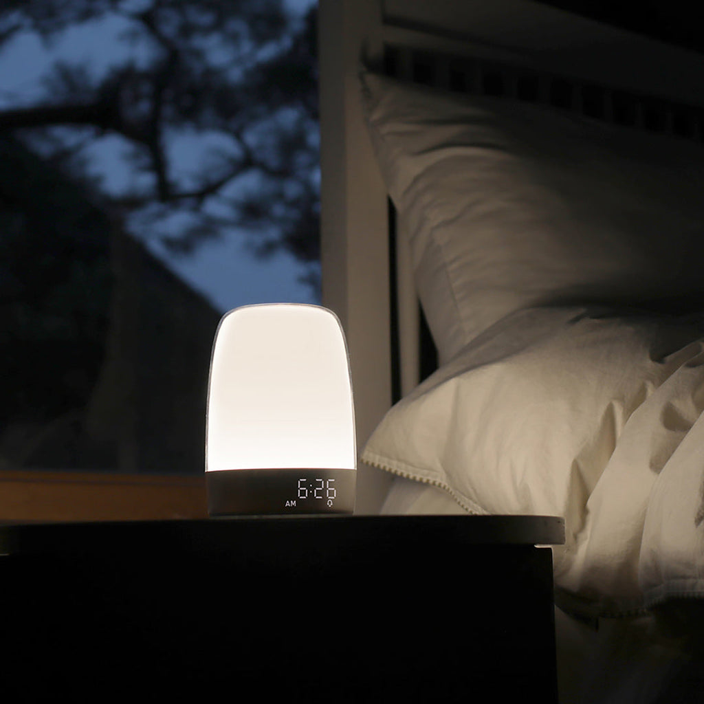 Modern sunrise alarm clock LED night lamp