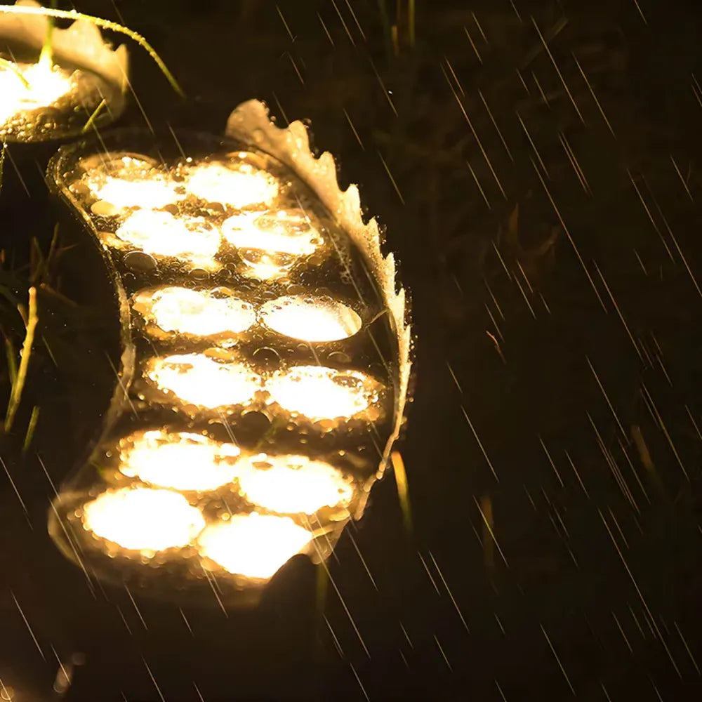 Lampa ogrodowa zewnętrzna led oświetlenie drzewa gruntowe czarna