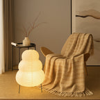 Minimalist Layered Japandi LED Floor Lamp