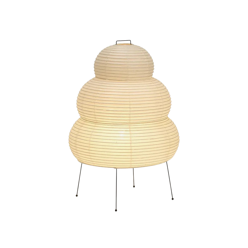 Lampa podłogowa LED japandi warstwowa minimalistyczna