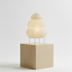 Lampa podłogowa japońska papierowa minimalistyczna