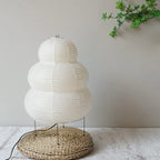 Lampa podłogowa japońska papierowa minimalistyczna