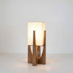 Japanese wabi-sabi minimalist floor lamp