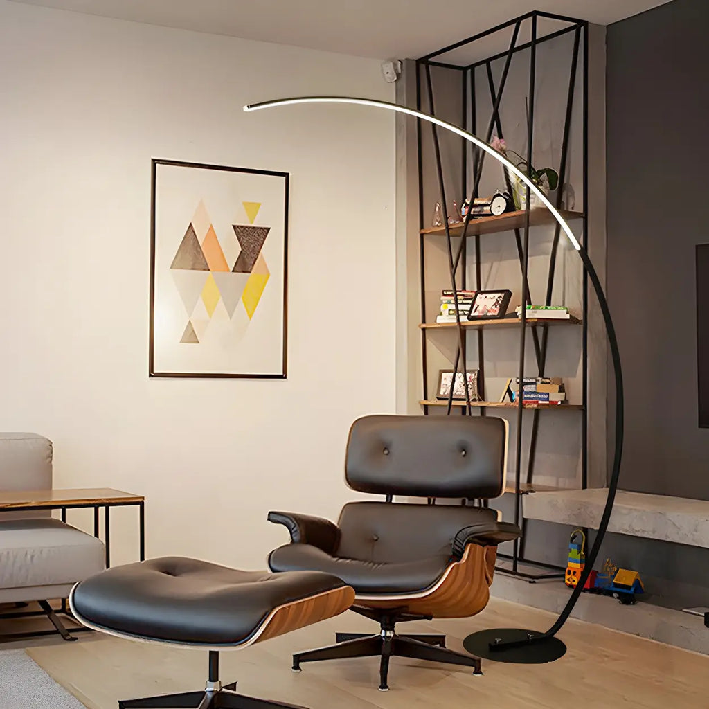 Modern Arc LED Floor Lamp