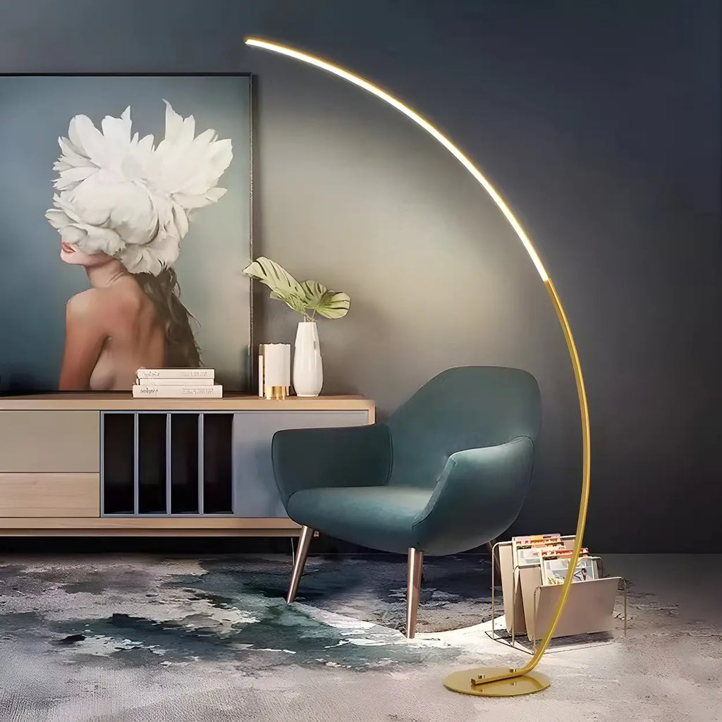 Modern Arc LED Floor Lamp