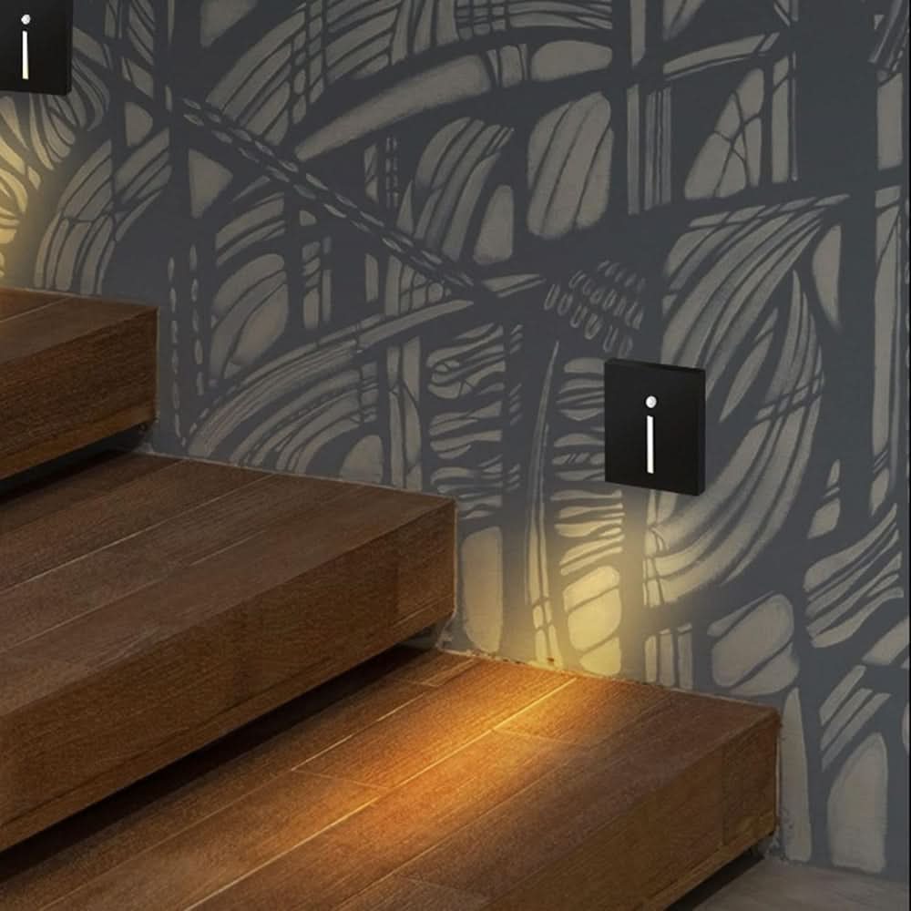 LED stair lamp with motion sensor