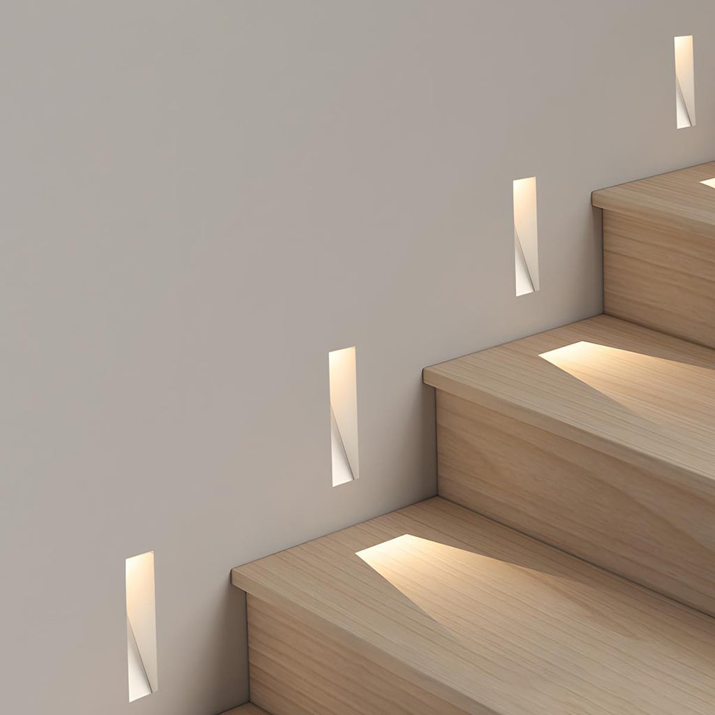 Modern recessed wall LED stair lamp