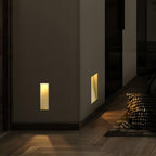 Modern recessed wall LED stair lamp