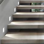 Modern recessed wall LED stair lamp