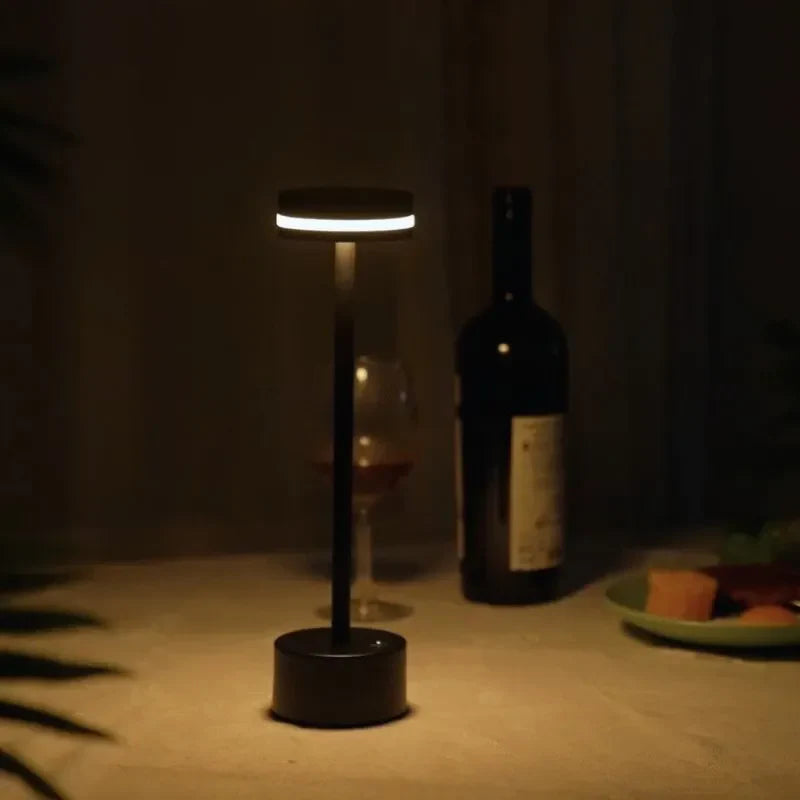Lampa stołowa LED bezprzewodowa ładowalna dotykowa nowoczesna