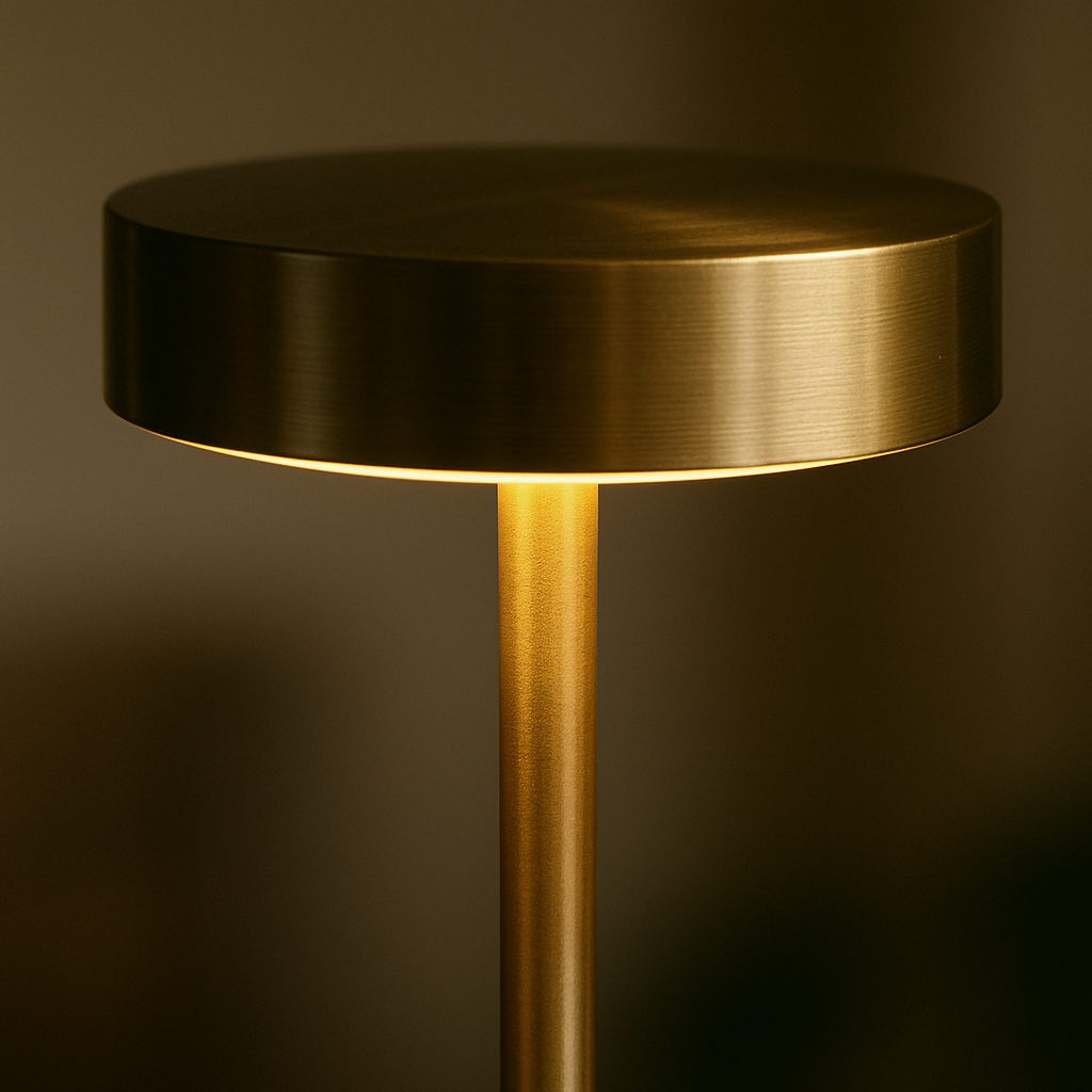 Lampa stołowa LED minimalistyczna ładowalna metalowa