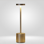 Lampa stołowa LED minimalistyczna ładowalna metalowa