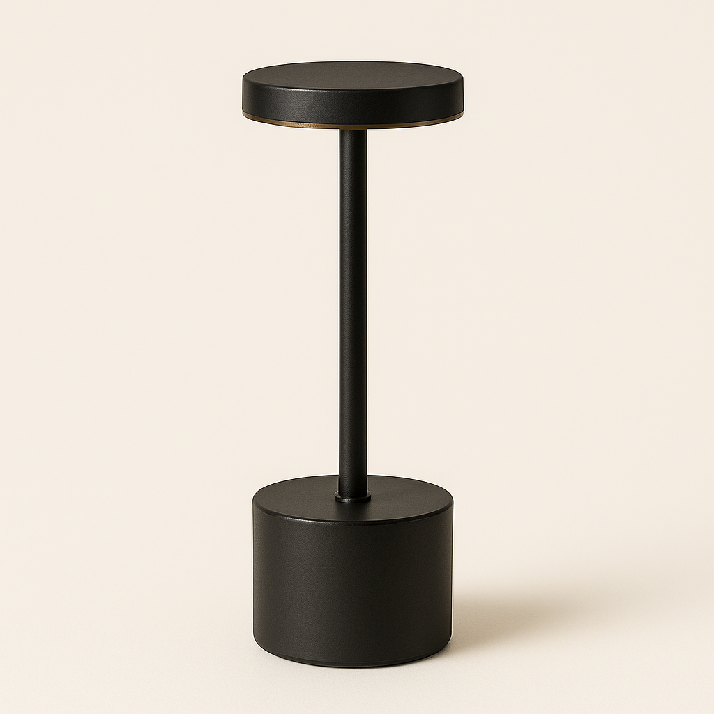 Lampa stołowa LED minimalistyczna ładowalna metalowa