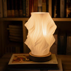 Lampa stołowa LED nowoczesna spiralna dekoracyjna