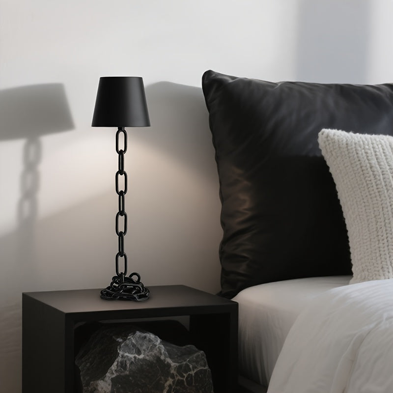 Lampa stołowa LED nowoczesny łańcuchowy styl