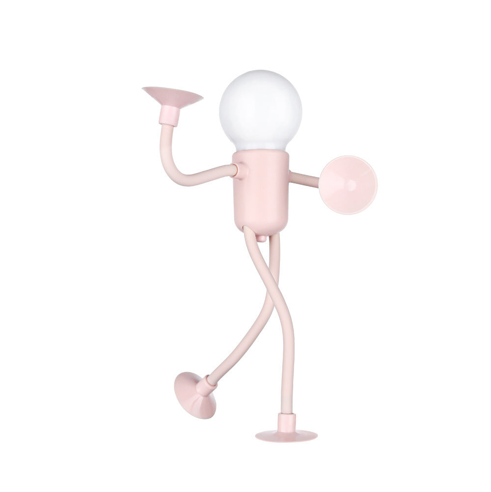 Lampa stołowa LED zabawny styl figurki