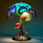 Lampa stołowa fantasy grzyb dekoracyjna