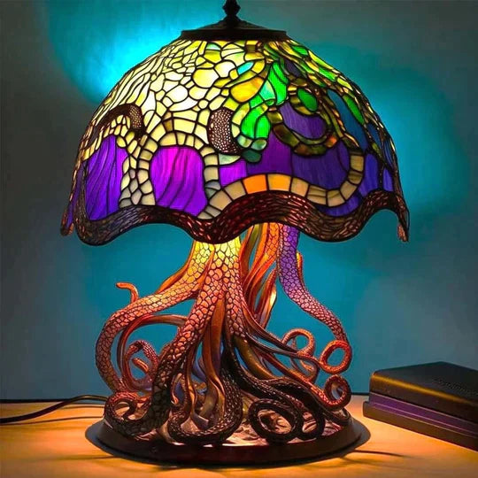 Lampa stołowa fantasy grzyb dekoracyjna