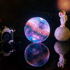 Galaxy moon decorative USB table lamp