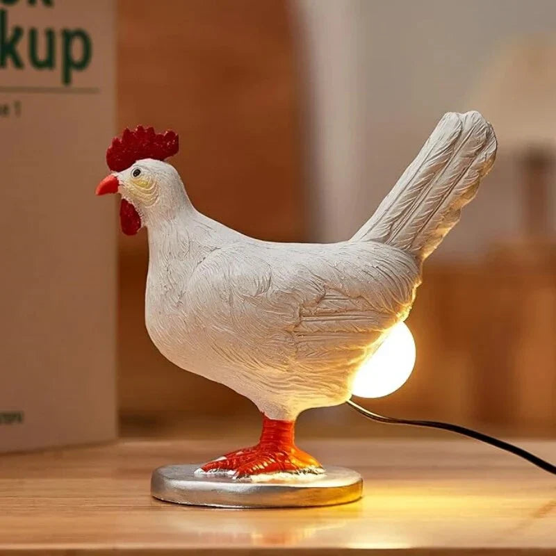 Lampa stołowa kurczak dekoracyjna LED