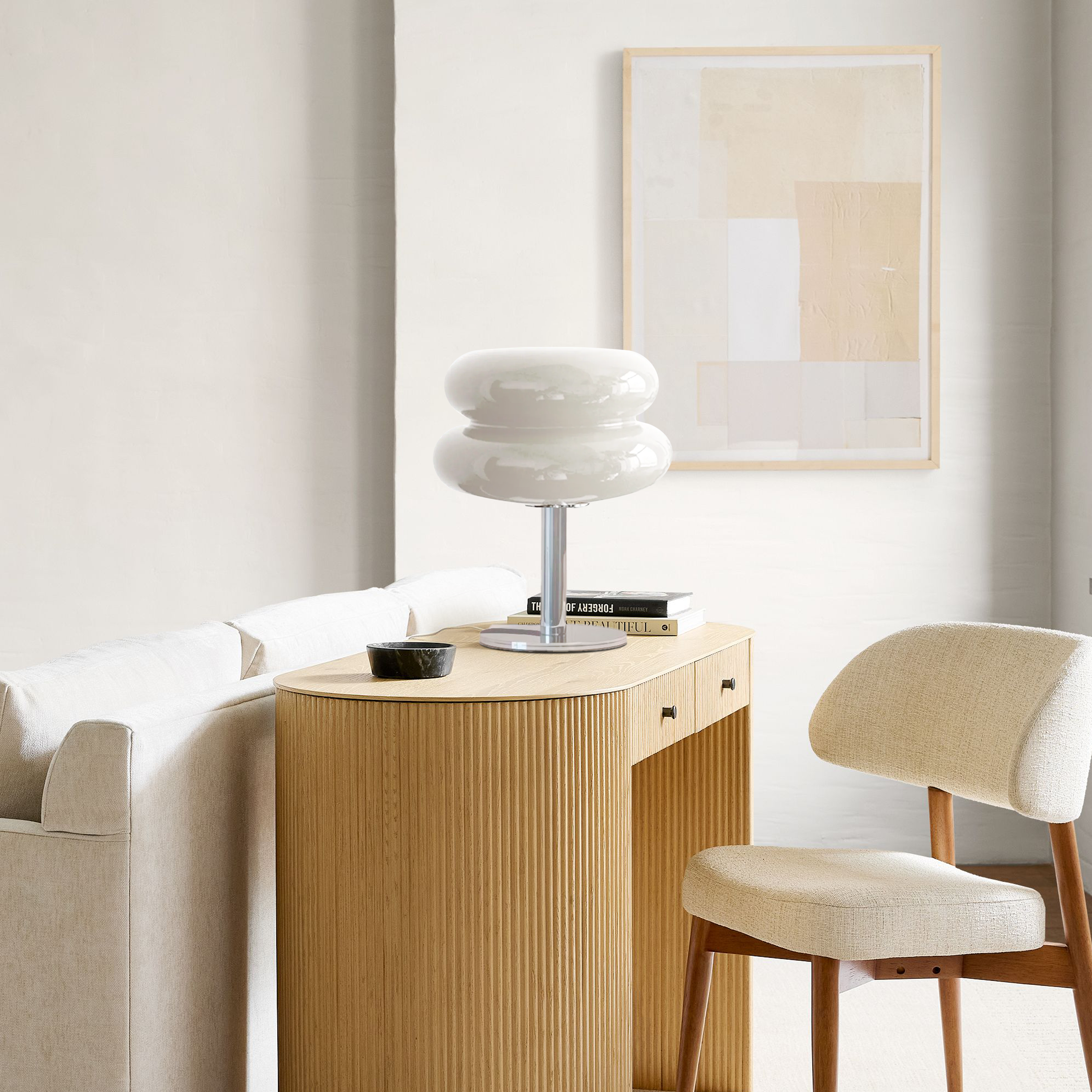 Lampa stołowa nowoczesna bąbelkowa minimalistyczna