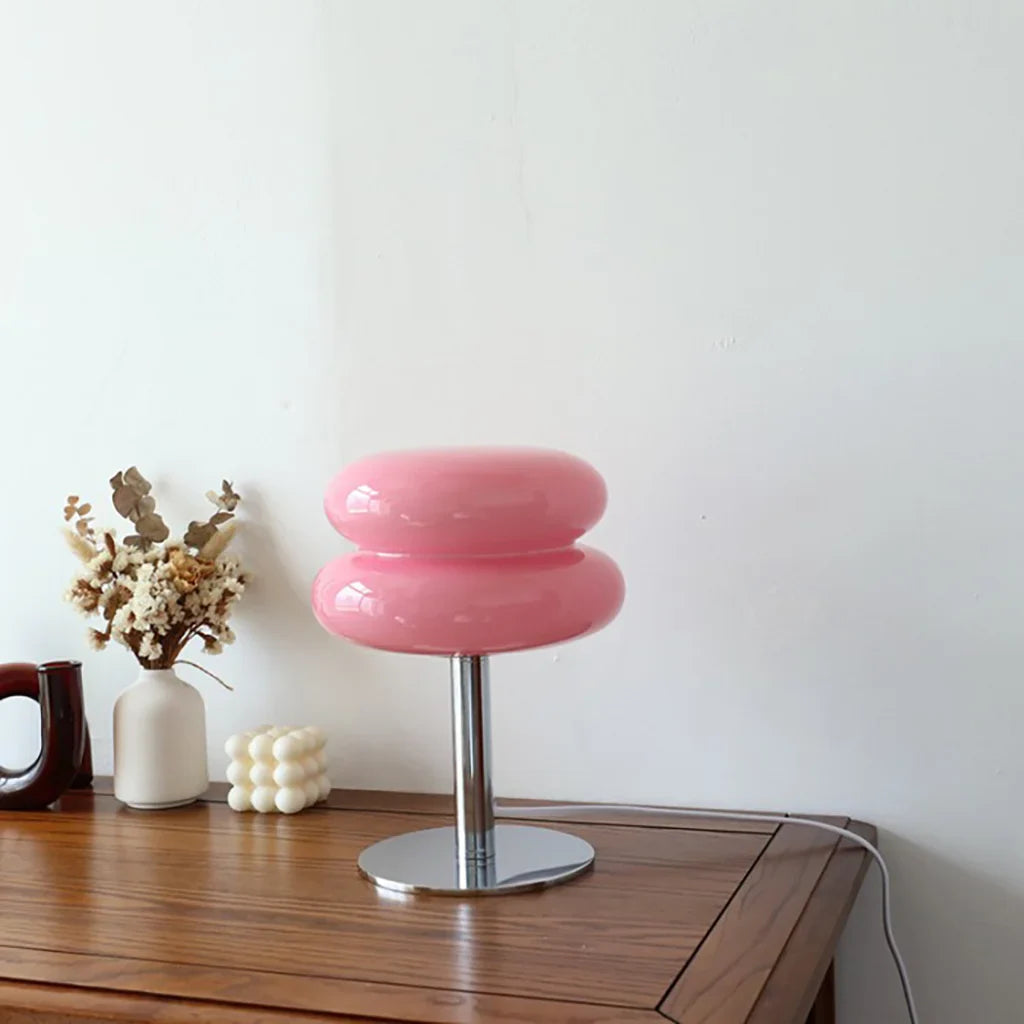 Lampa stołowa nowoczesna bąbelkowa minimalistyczna