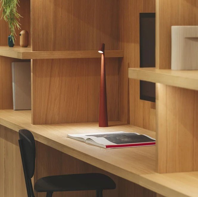 Lampa stołowa nowoczesna bezprzewodowa led minimalistyczna
