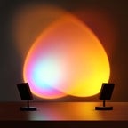 Lampa stołowa nowoczesna czarna sunset USB