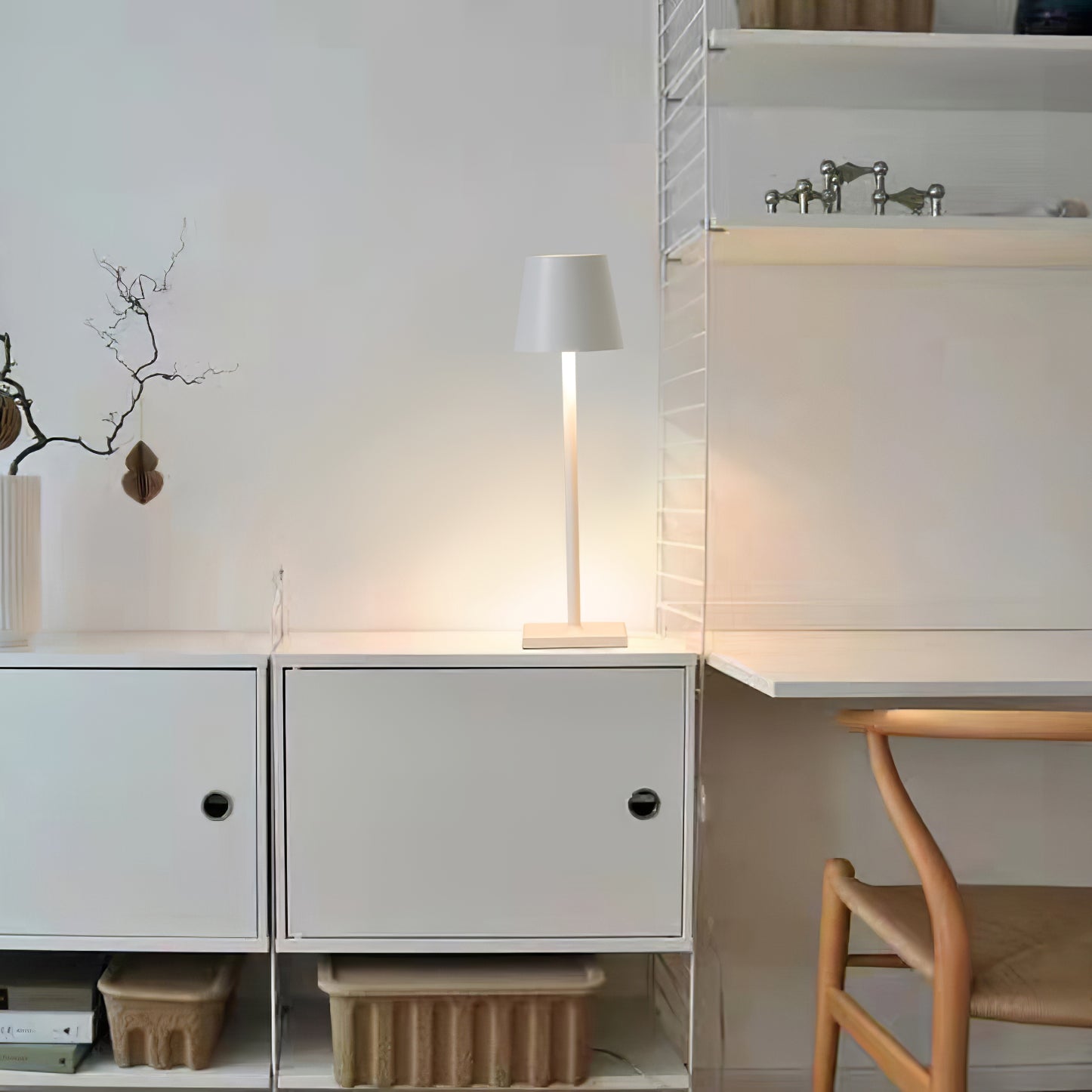 Modern minimalist touch LED table lamp
