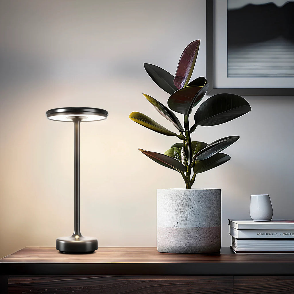 Lampa stołowa nowoczesna led bezprzewodowa dotykowa