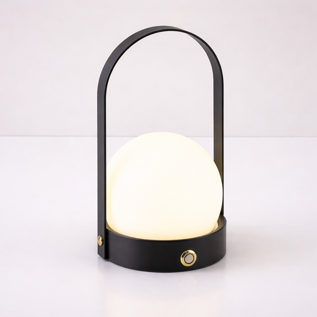 Lampa stołowa nowoczesna led przenośna