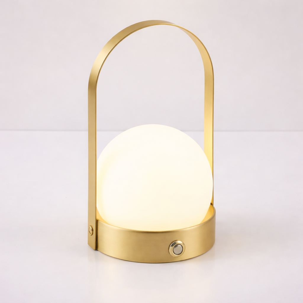 Lampa stołowa nowoczesna led przenośna