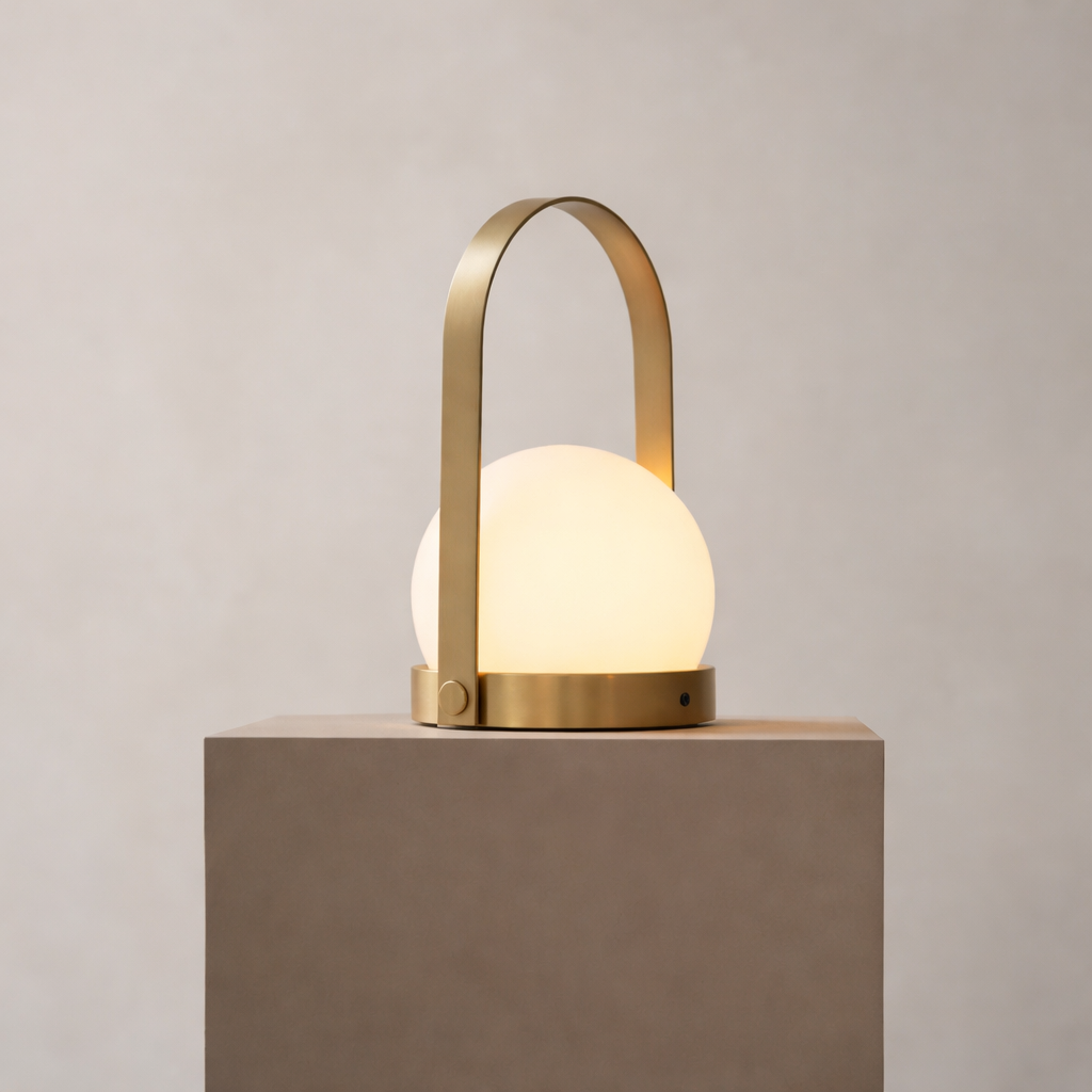 Lampa stołowa nowoczesna led przenośna