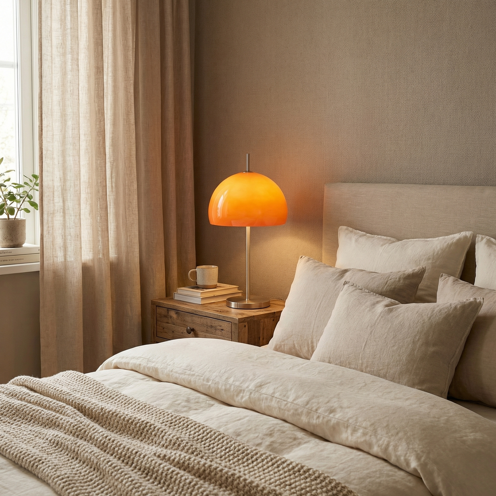 Lampa stołowa nowoczesna minimalistyczna dekoracyjna
