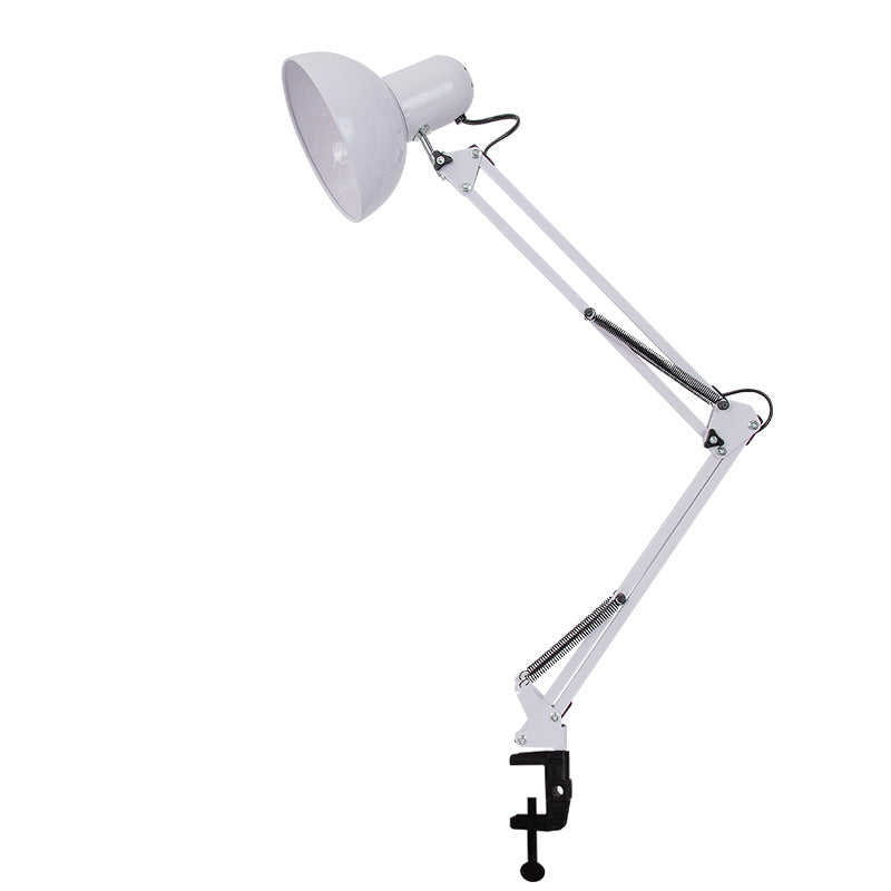 Lampa stołowa regulowany styl zaciskowy do czytania