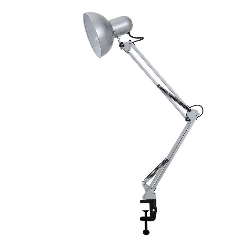 Lampa stołowa regulowany styl zaciskowy do czytania