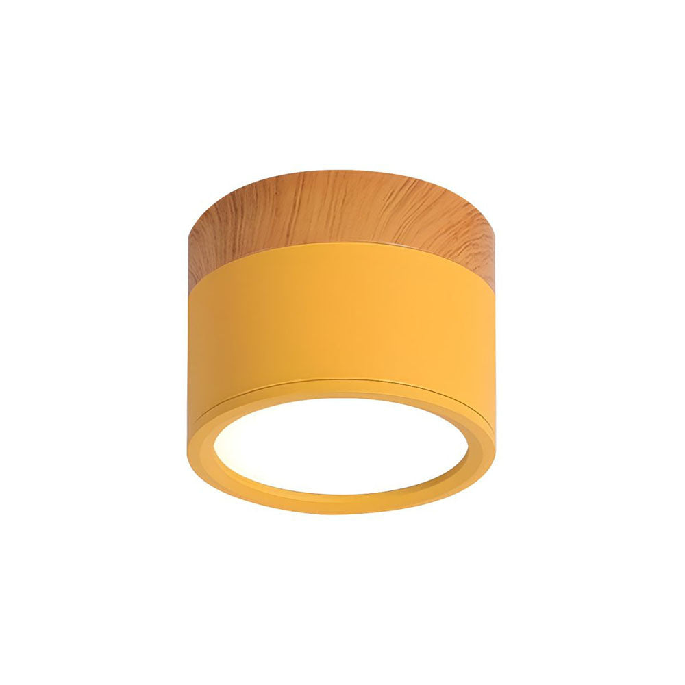 Lampa sufitowa LED nowoczesna cylindryczna minimalistyczna