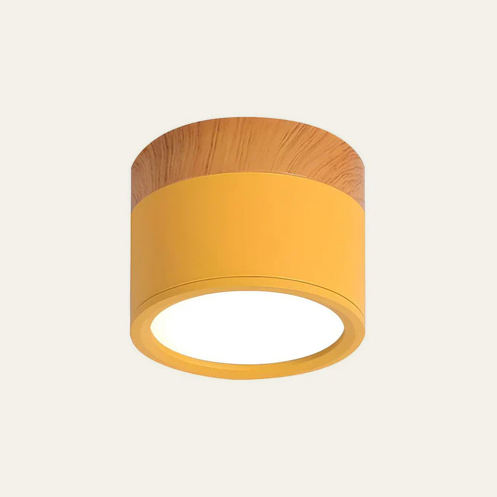 Lampa sufitowa LED nowoczesna cylindryczna minimalistyczna