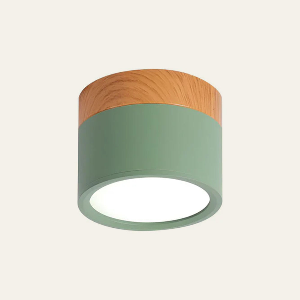 Lampa sufitowa LED nowoczesna cylindryczna minimalistyczna