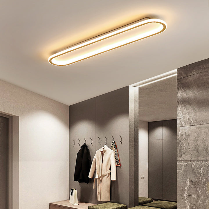 Lampa sufitowa LED nowoczesna do przedpokoju