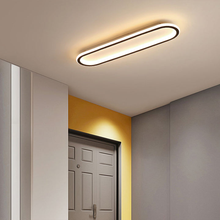 Lampa sufitowa LED nowoczesna do przedpokoju