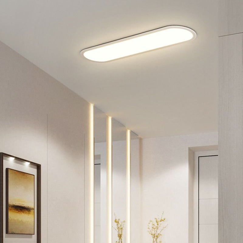 Lampa sufitowa LED nowoczesna minimalistyczna do przedpokoju