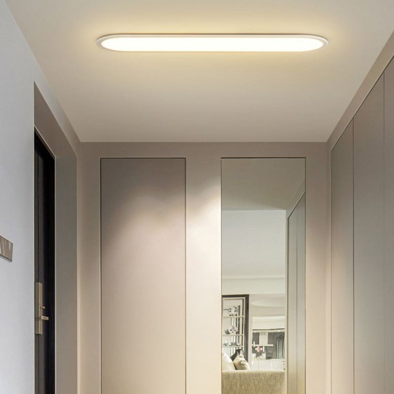 Lampa sufitowa LED nowoczesna minimalistyczna do przedpokoju