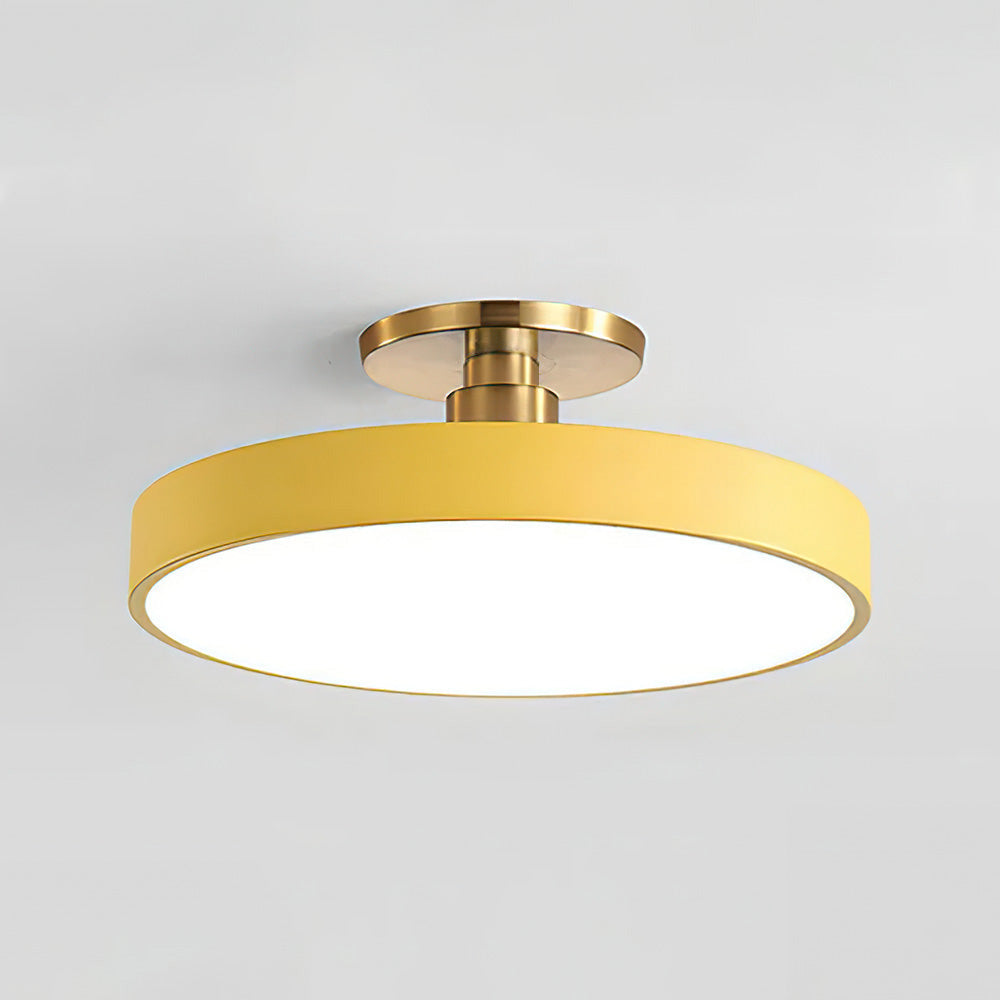 Lampa sufitowa LED nowoczesna okrągła do sypialni