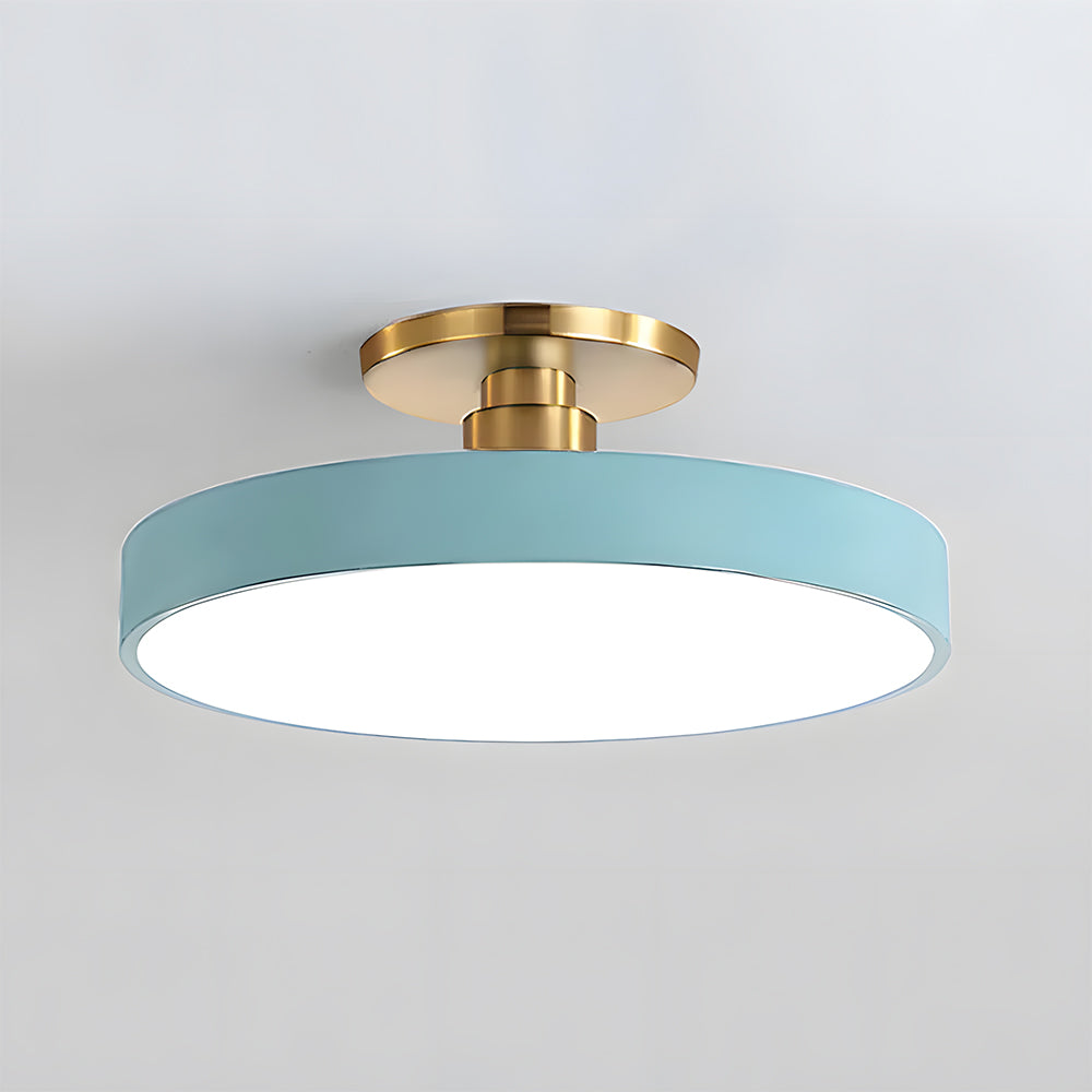 Lampa sufitowa LED nowoczesna okrągła do sypialni